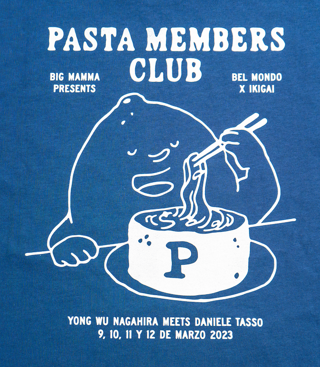 Blue Pasta Members Club t-shirt