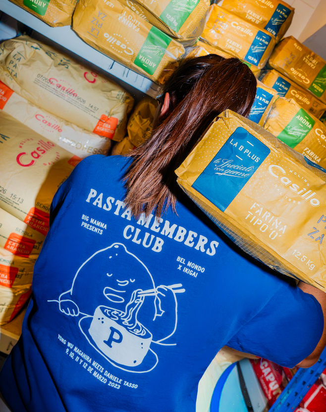 Blue Pasta Members Club t-shirt