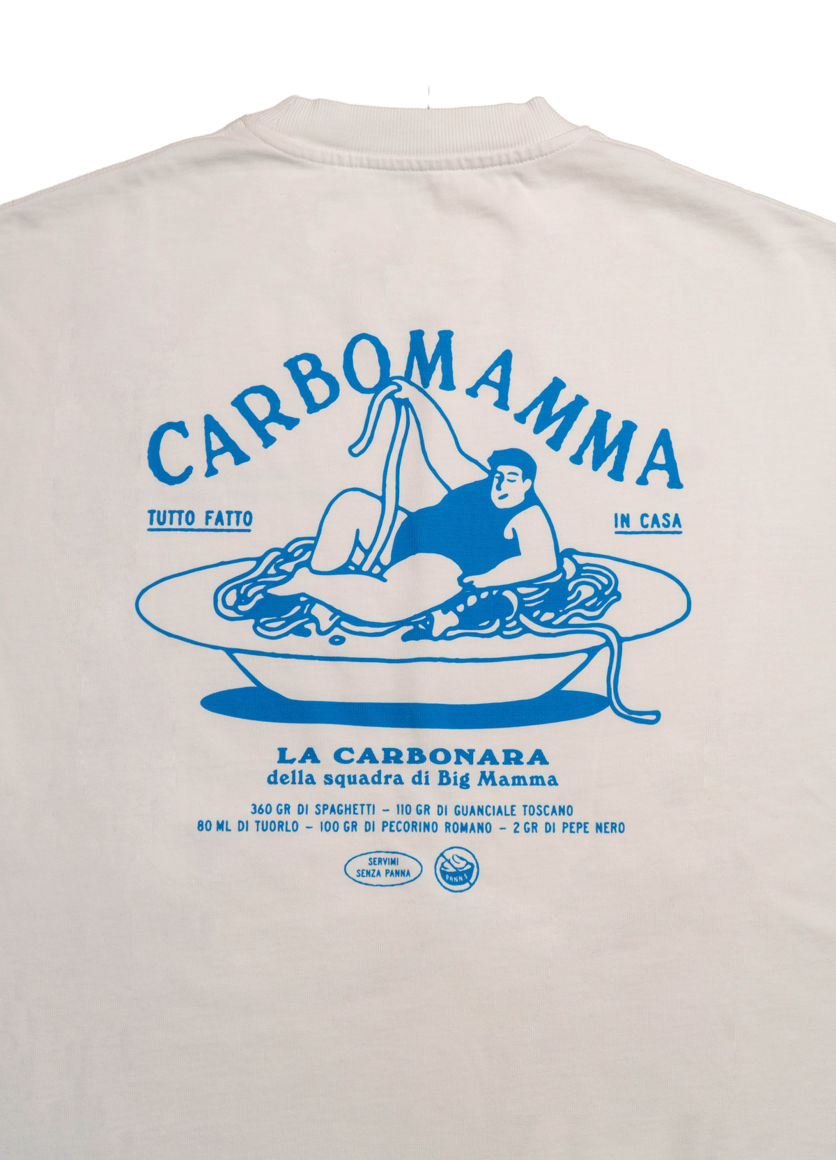 T-shirt Carbomamma blanc