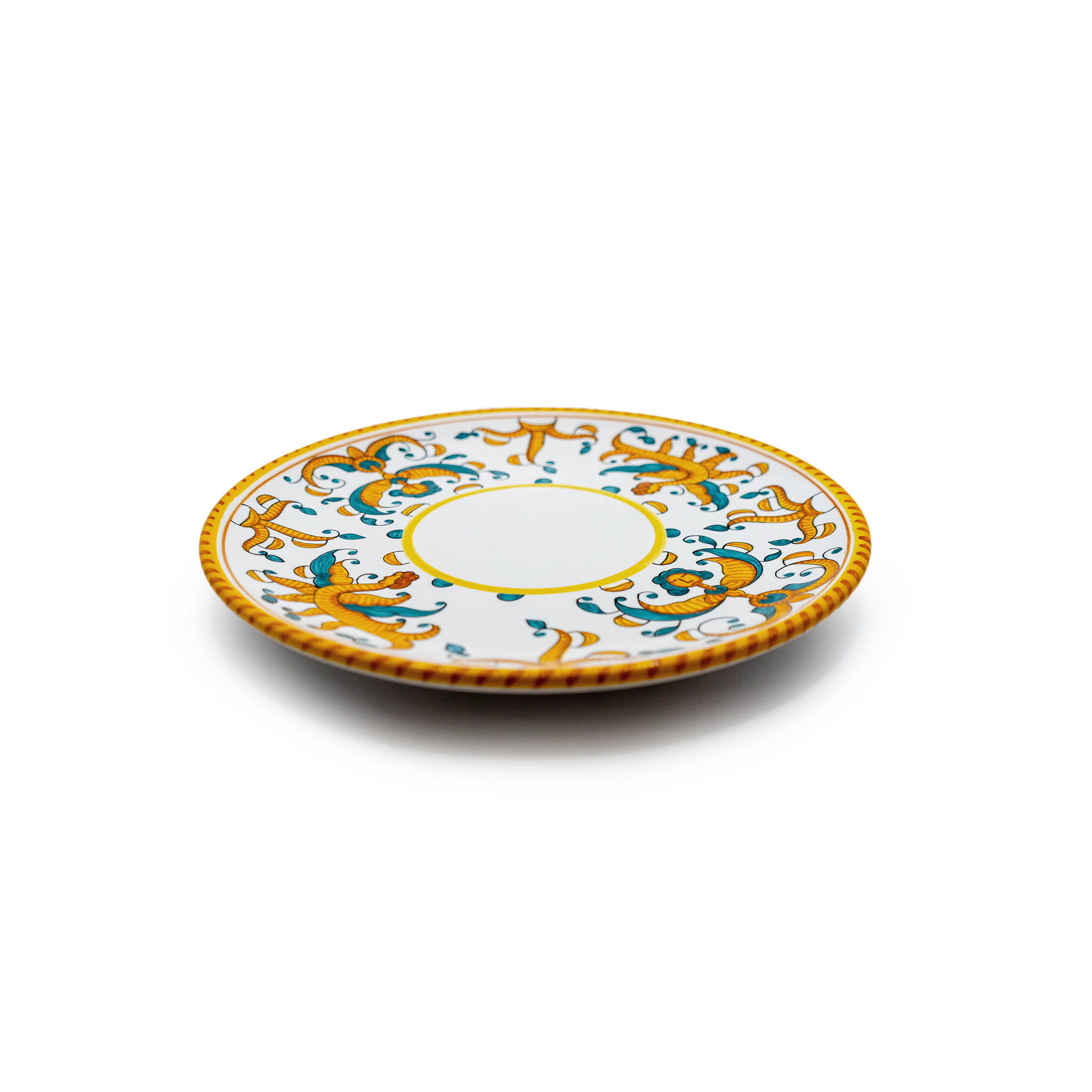 Assiette creuse Figure gialle Fima 25 cm