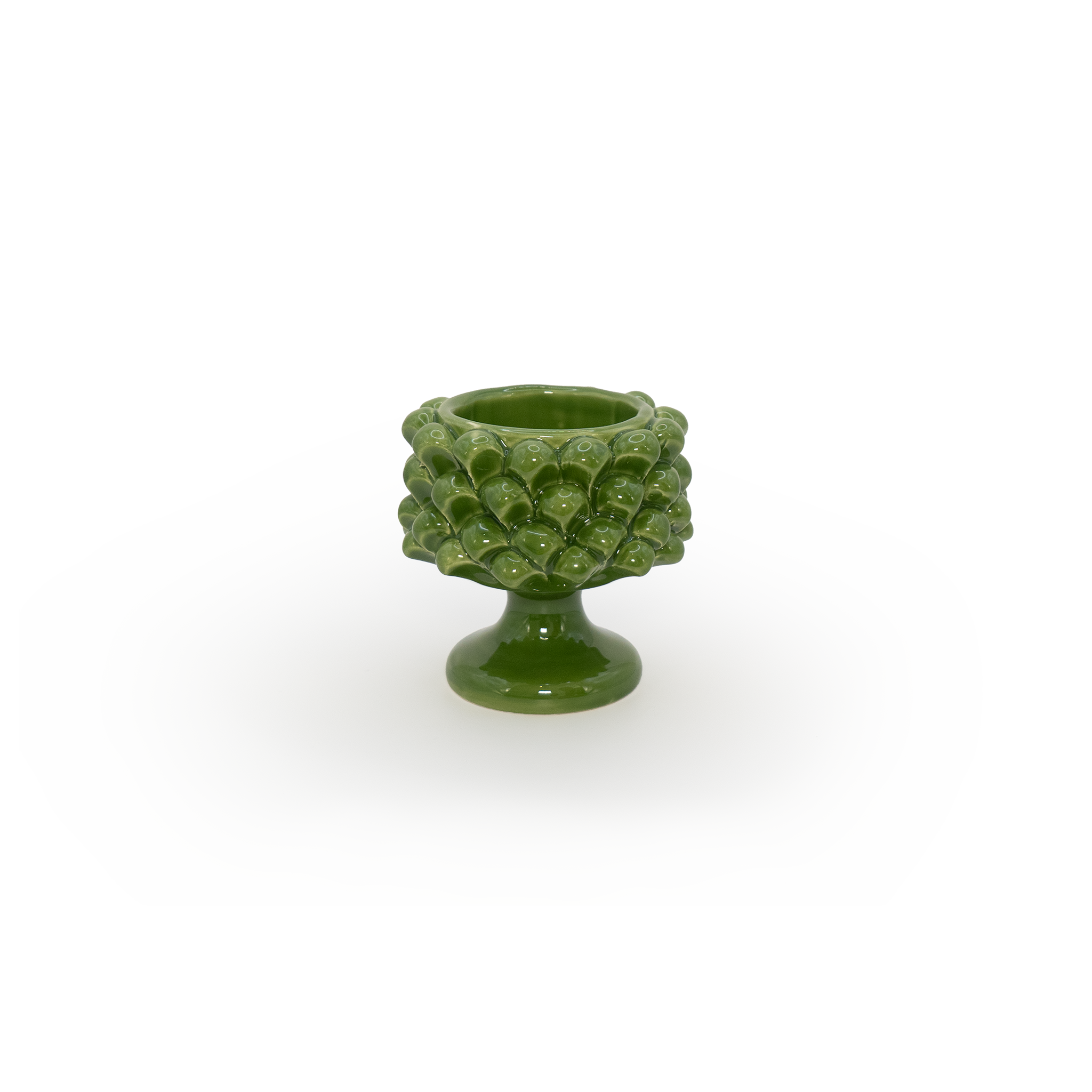 Bougeoir vert Pigna Trinacria