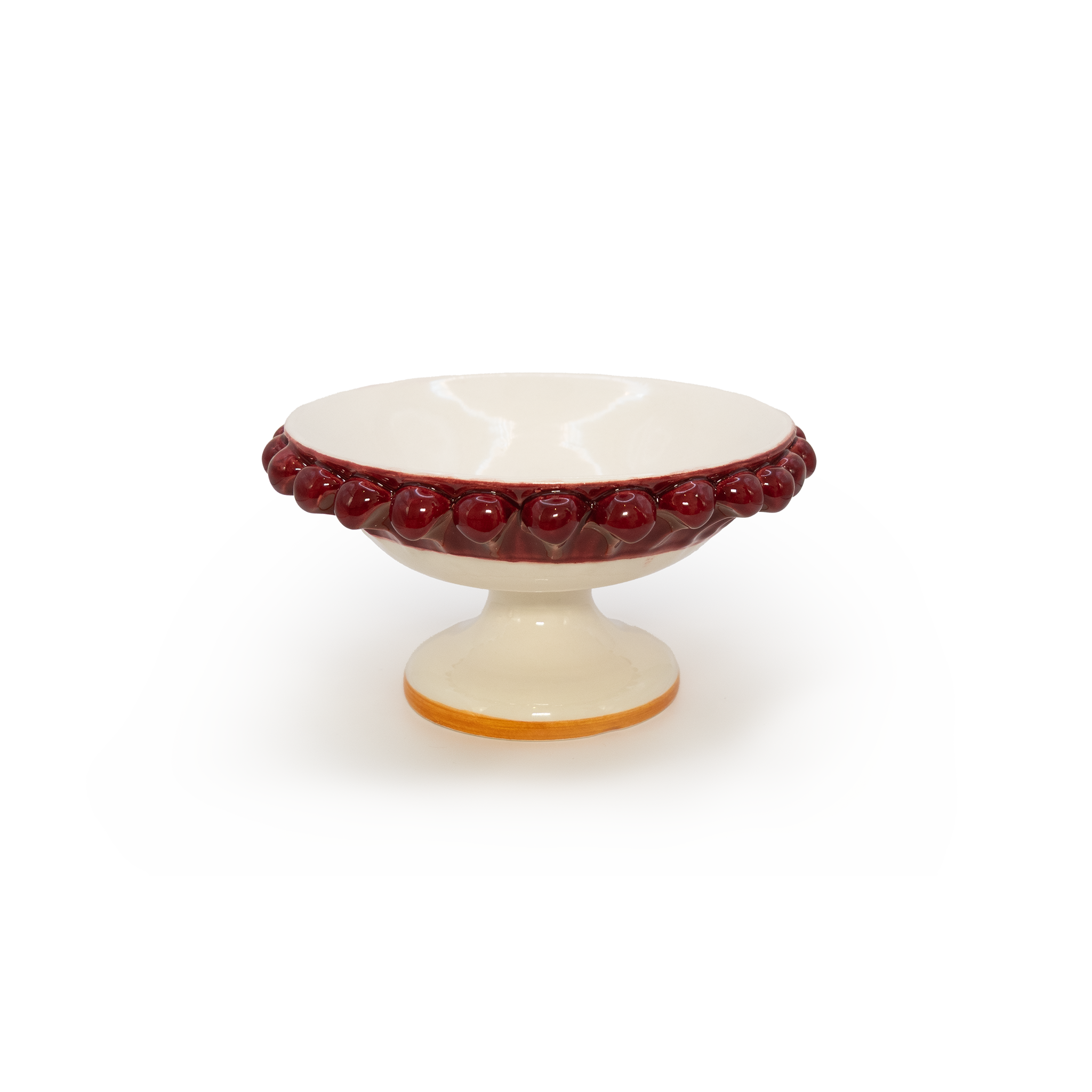 Petit bol rouge Pigna Trinacria