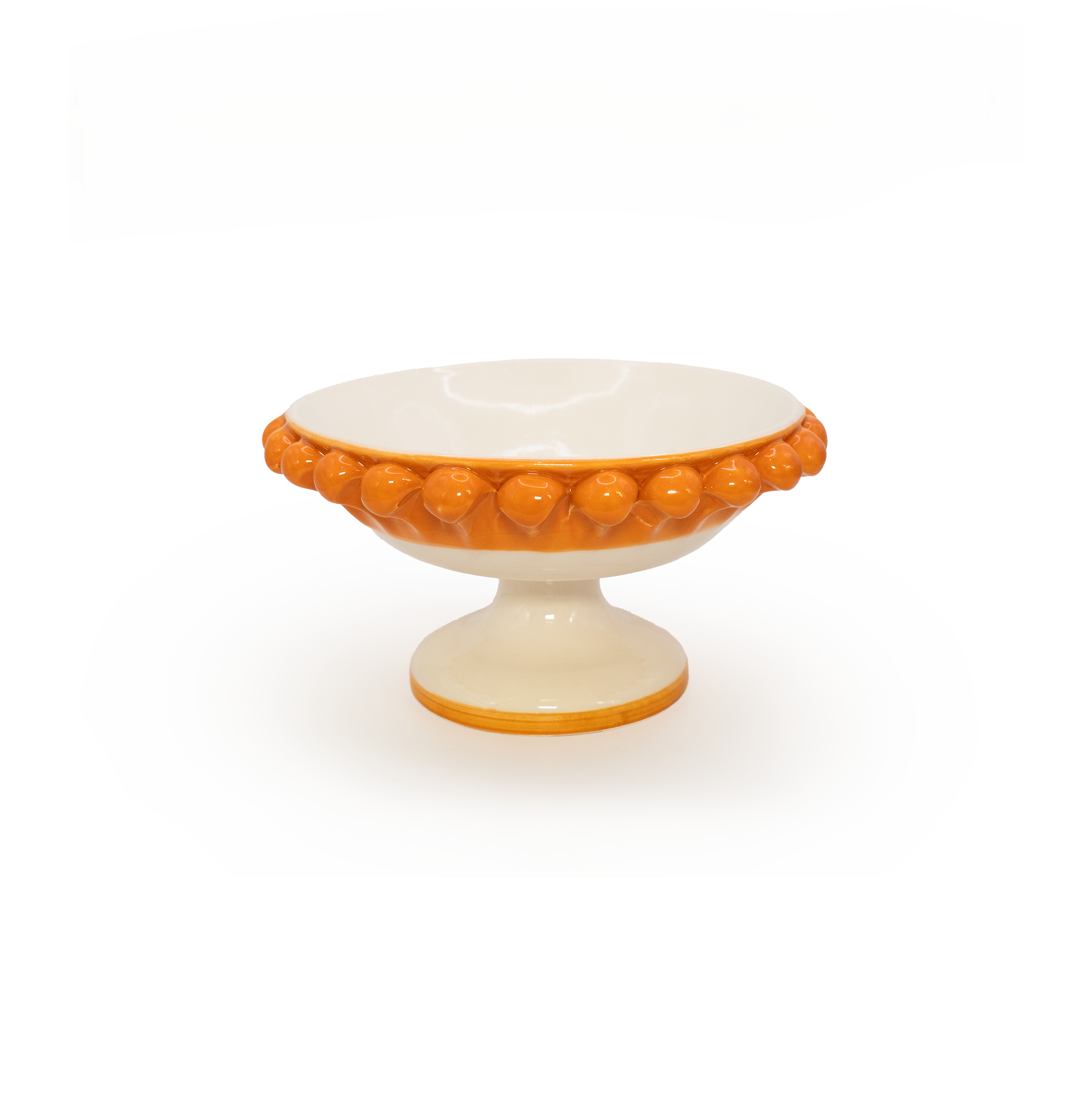 Petit bol orange Pigna Trinacria
