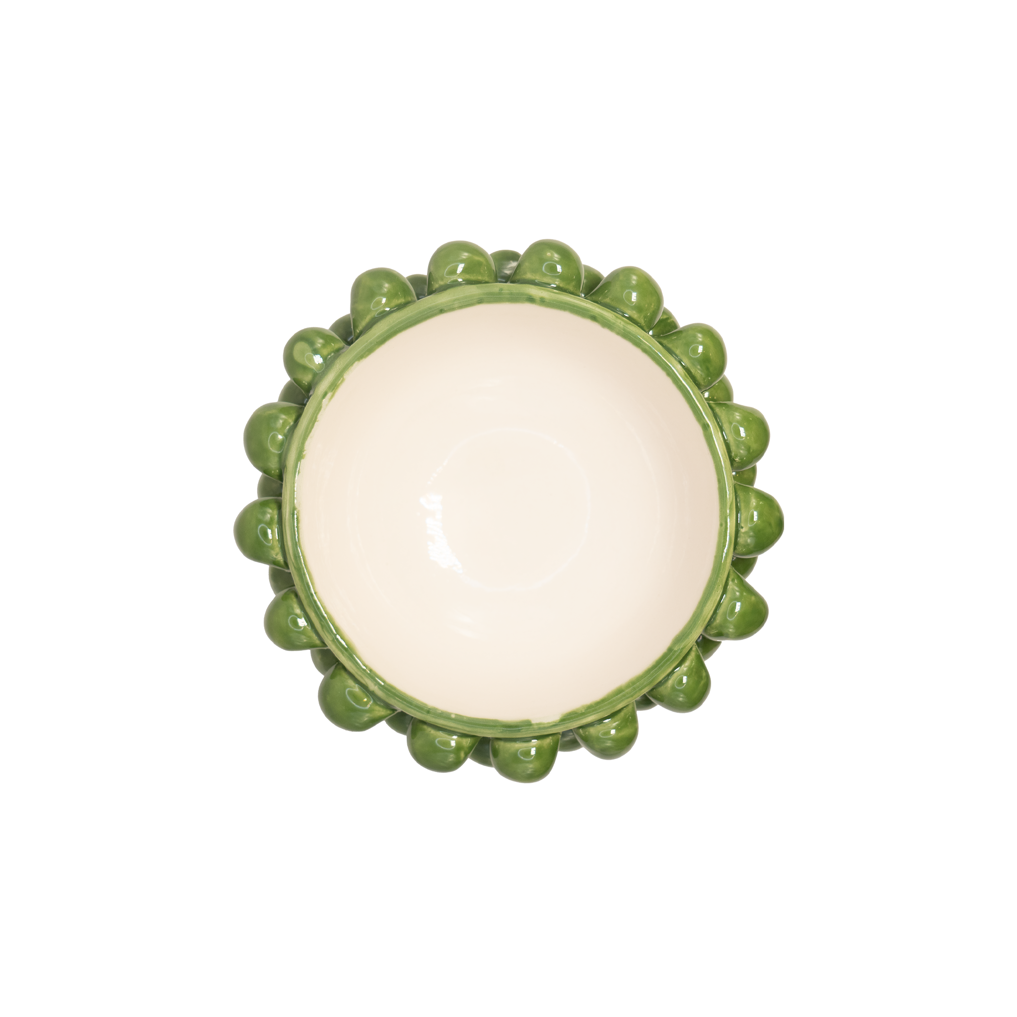 Grand bol vert Pigna Trinacria