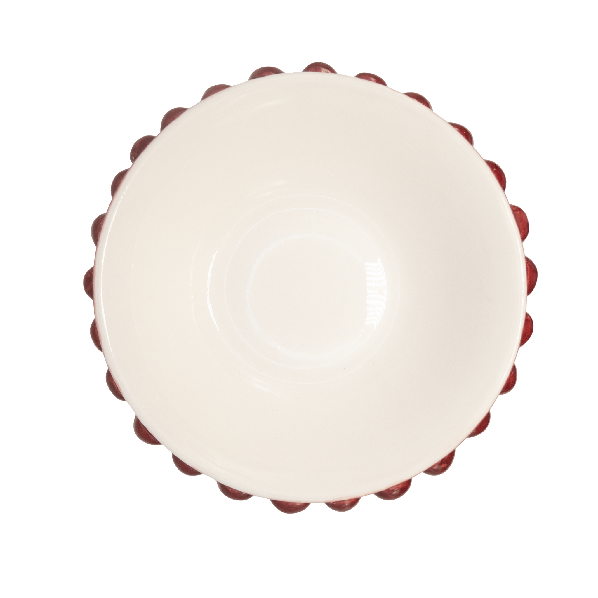 Petit bol rouge Pigna Trinacria