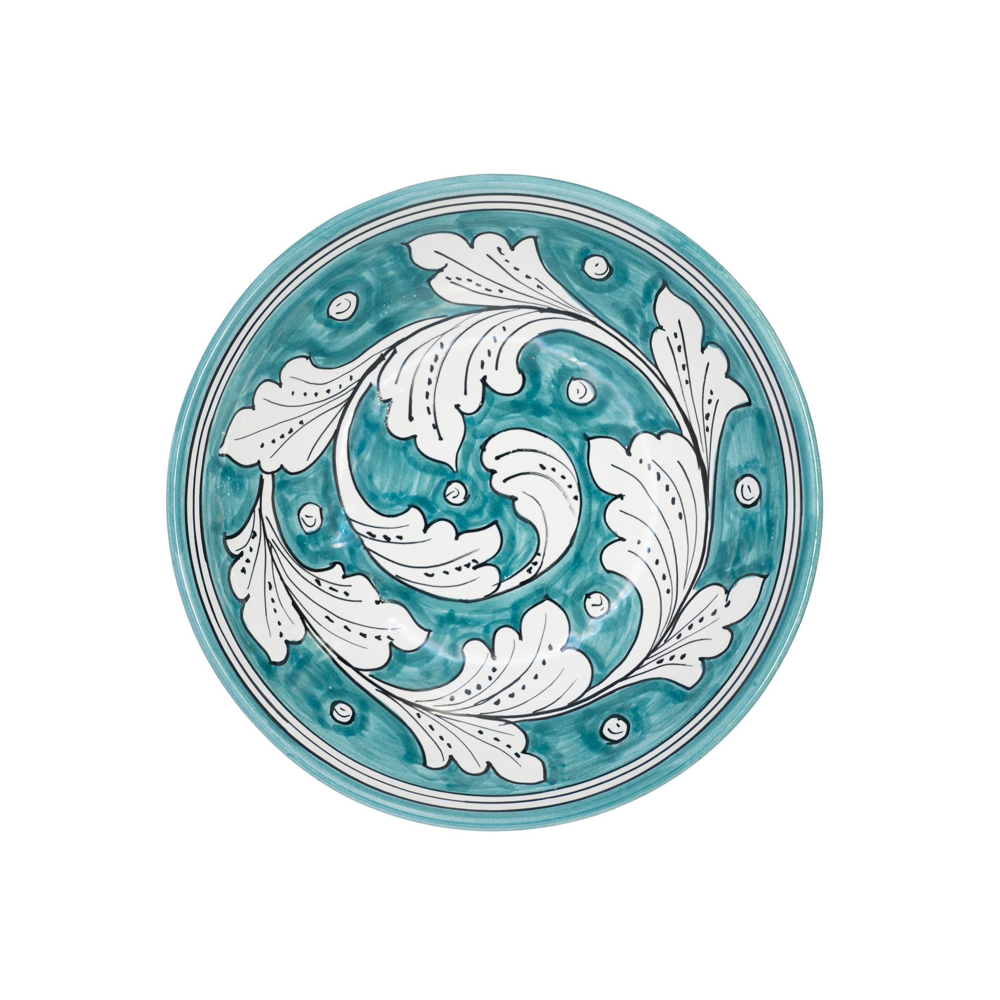 Bol bleu Antica Deruta