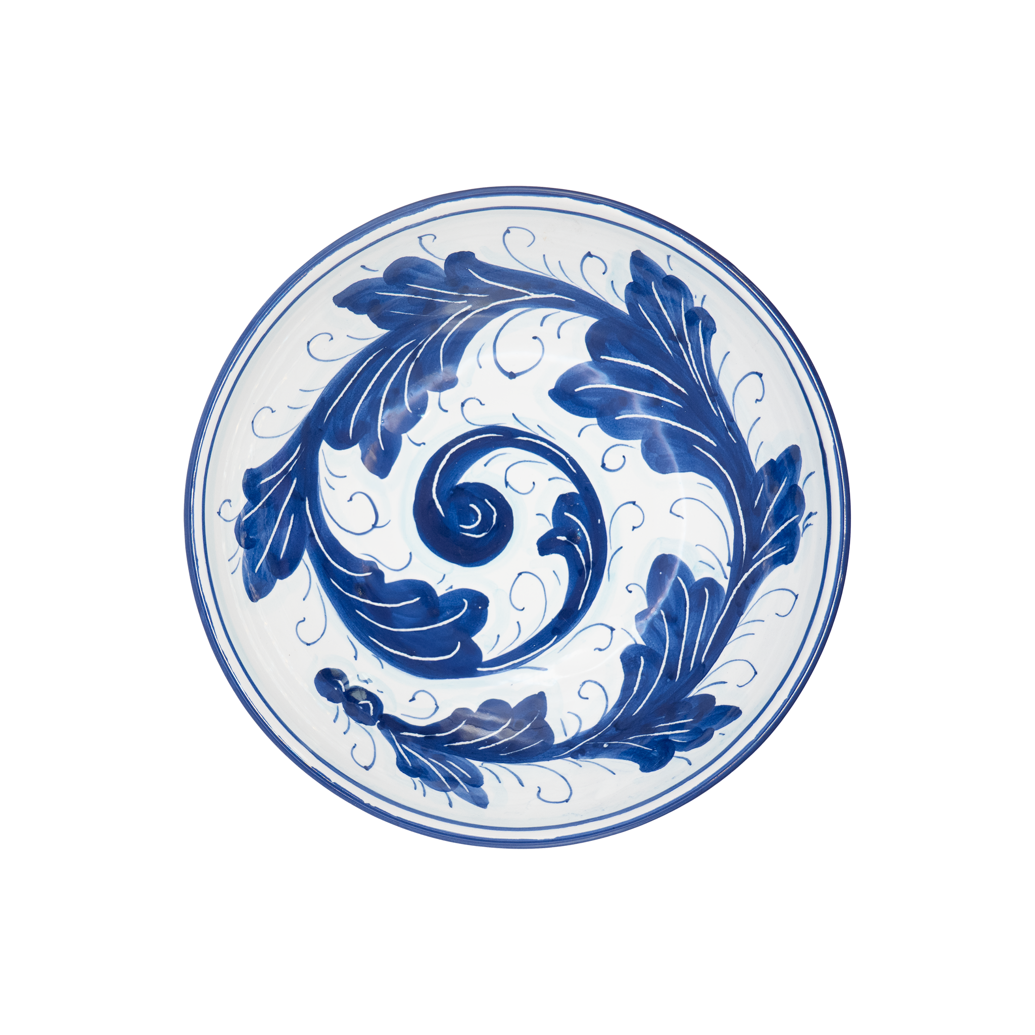 Bol bleu et blanc Antica Deruta
