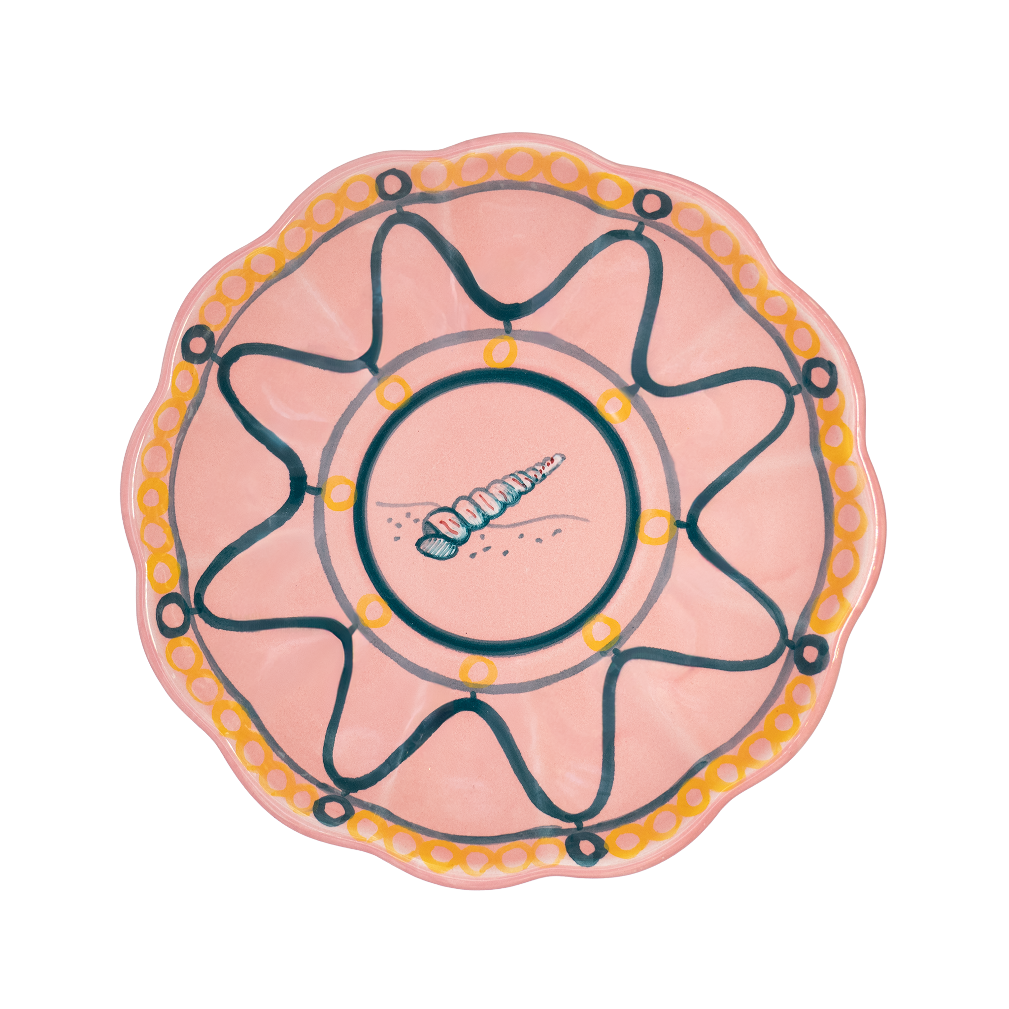 Assiette creuse Conchiglia Nataloni 24 cm
