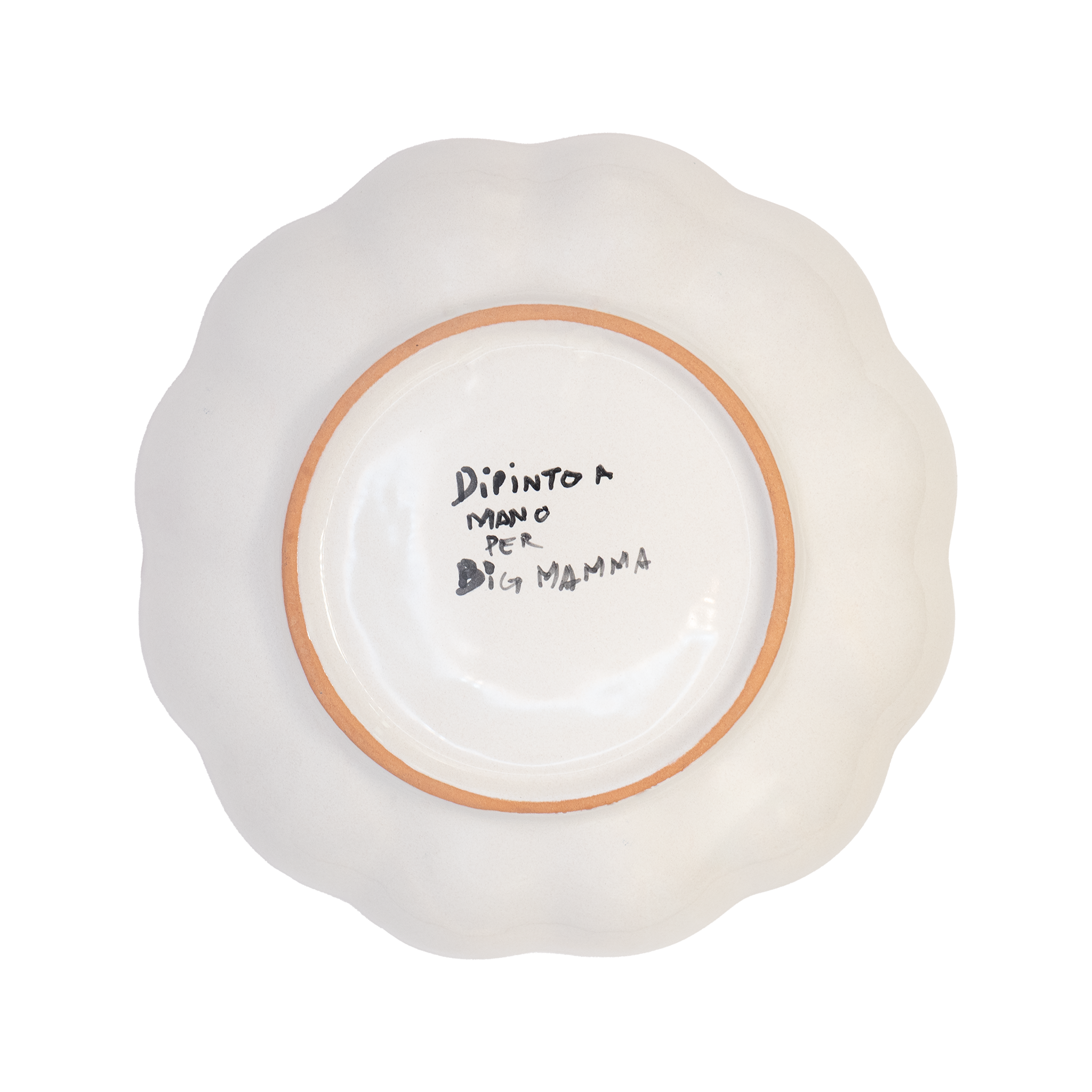 Assiette creuse Conchiglia Nataloni 24 cm