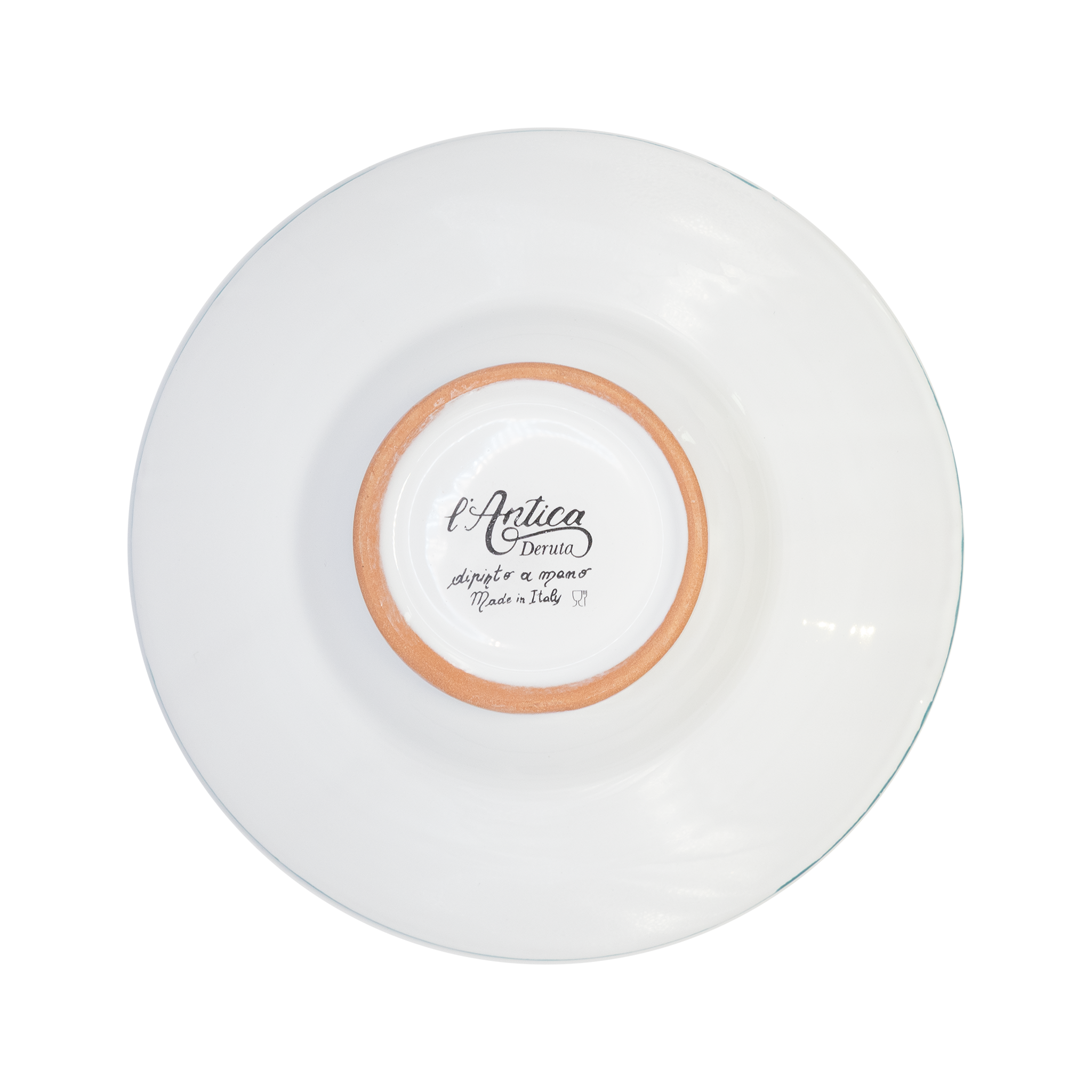 Assiette creuse Cappello del Prete Antica Deruta 25 cm
