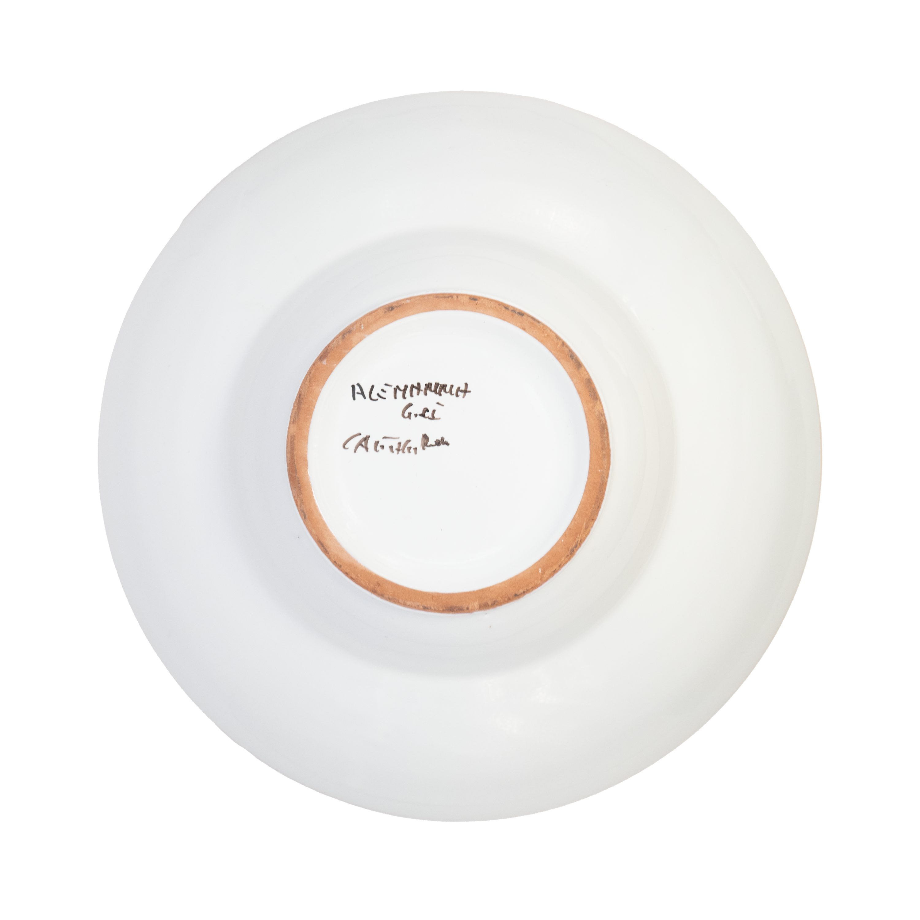 Foglio d'oro soup plate Alemanna 27 cm