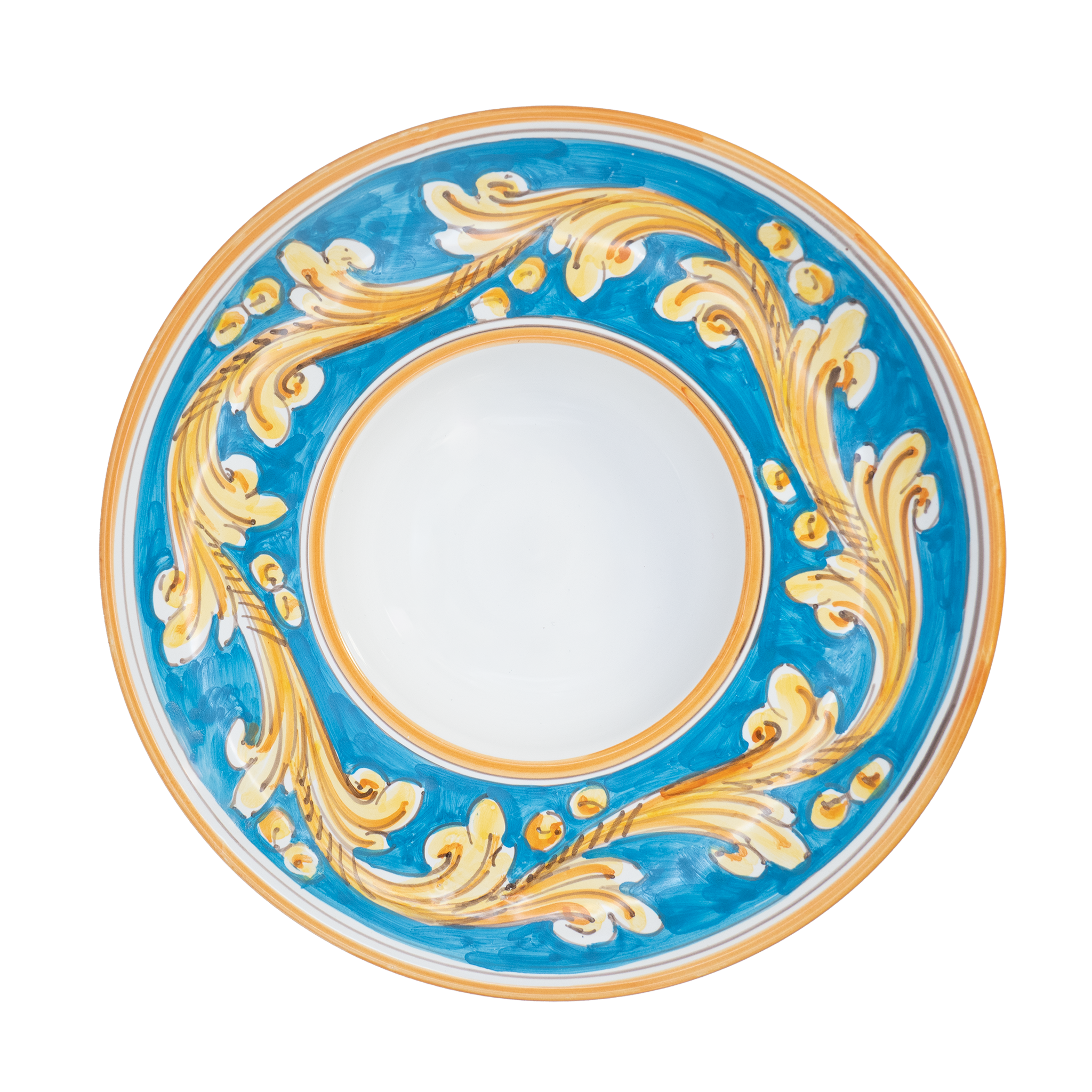 Foglio d'oro soup plate Alemanna 27 cm