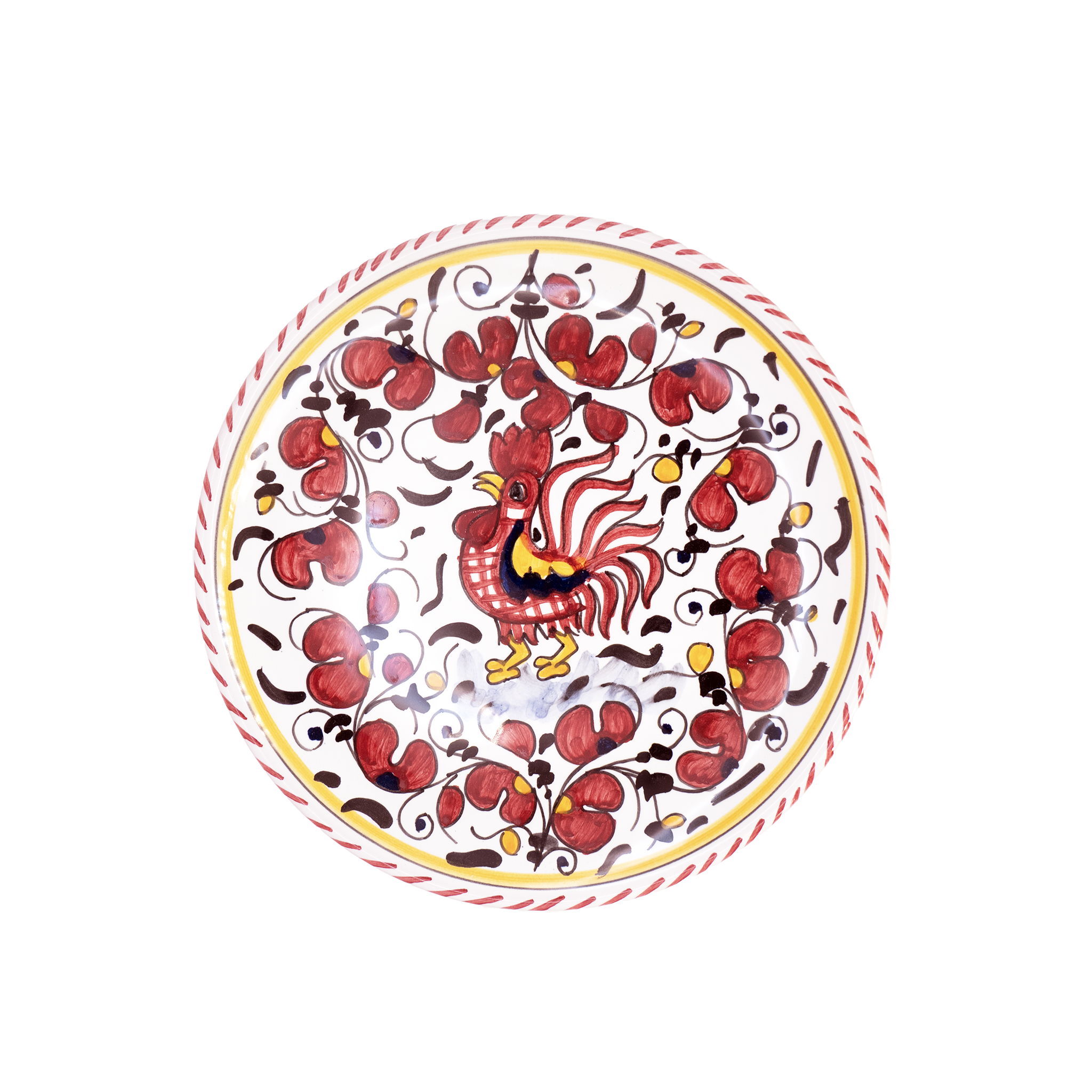 Assiette Gallo rosso Fima 20 cm