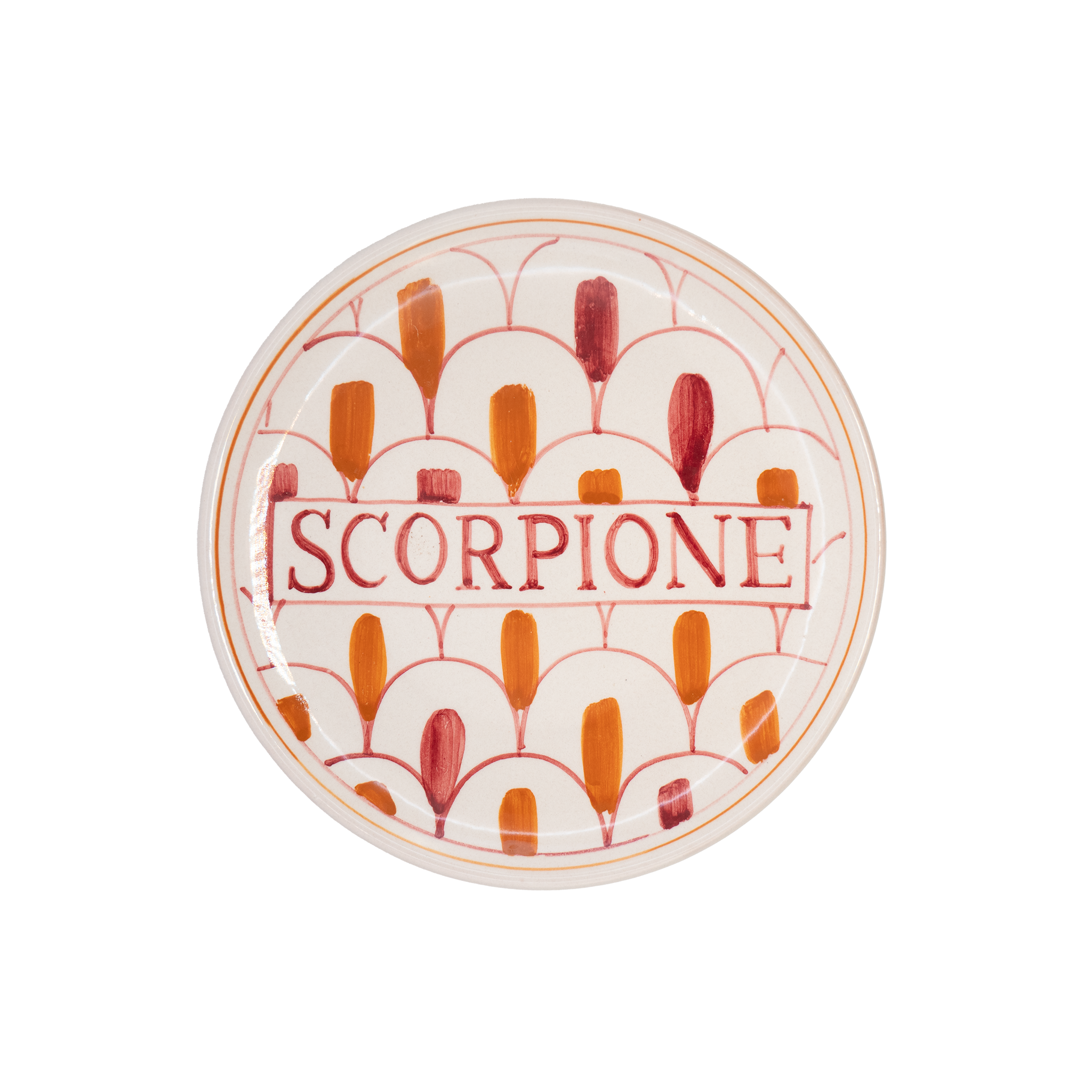 Assiette Scorpione Nataloni 20,5 cm