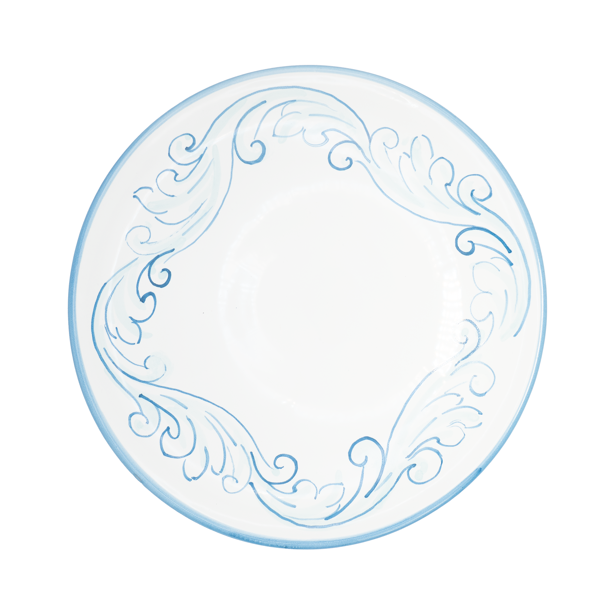 Ornamenti blu plate Alemanna 24.5 cm