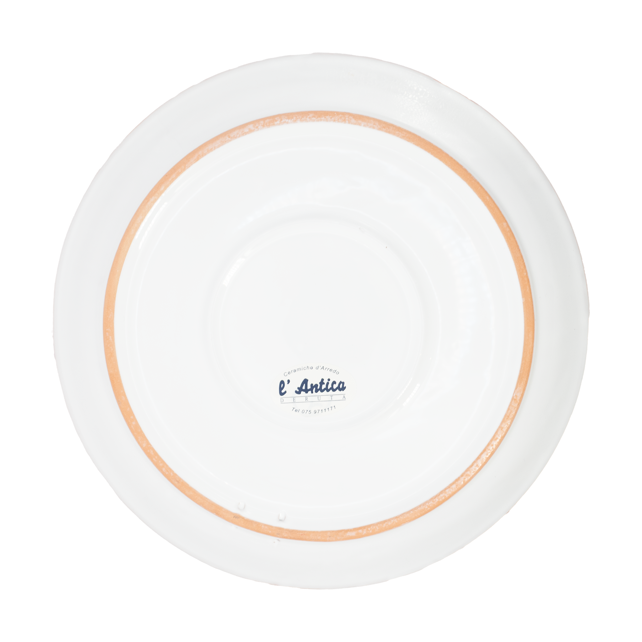 Assiette Rosetta Antica Deruta 31 cm