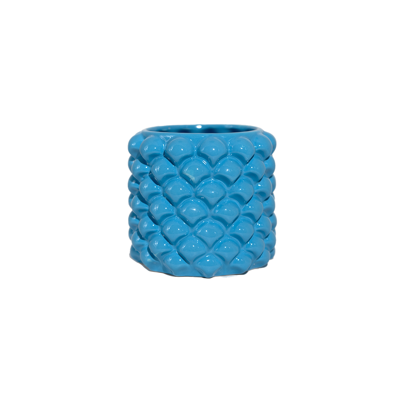 Verre à cocktail bleu Alemanna