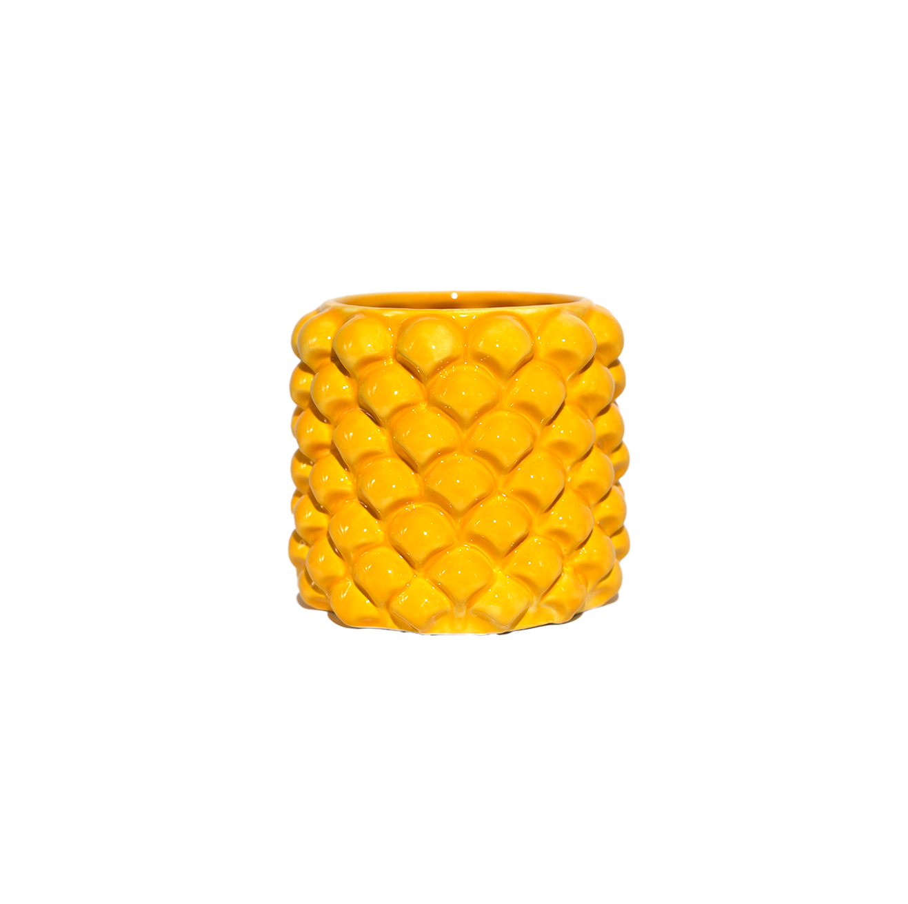 Verre à cocktail jaune Alemanna