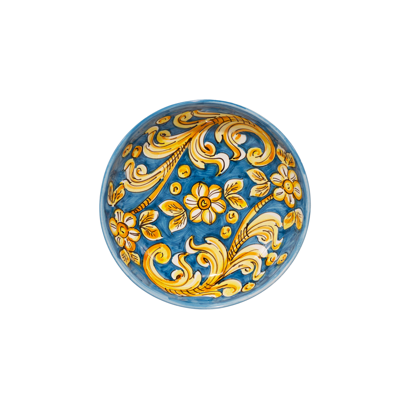 Assiette creuse Giallo Alemanna 20 cm