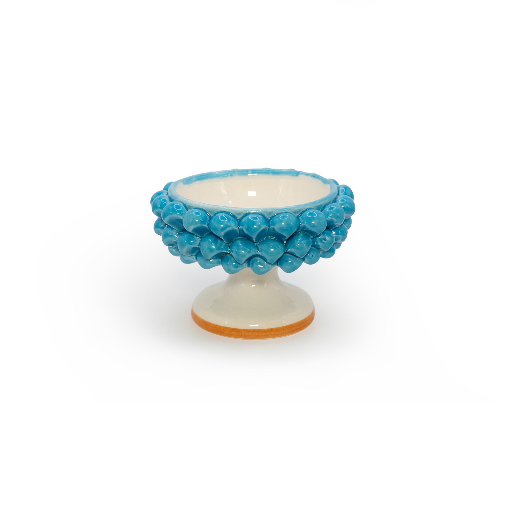 Grand bol turquoise Pigna Trinacria